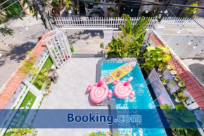 Villa HM BIDA Free PHAO BƠI KHỔNG LỒ Và XE MÁY